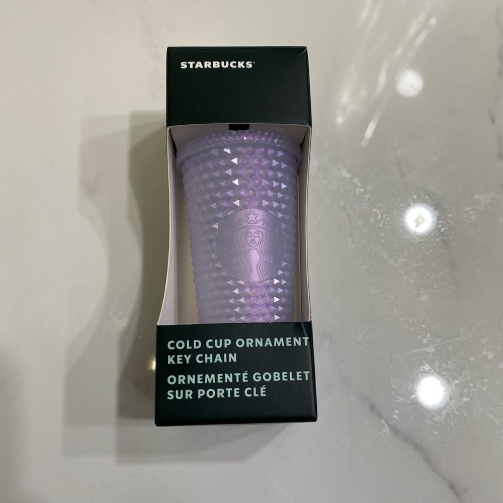 Starbucks Cold Cup Ornament Keychain